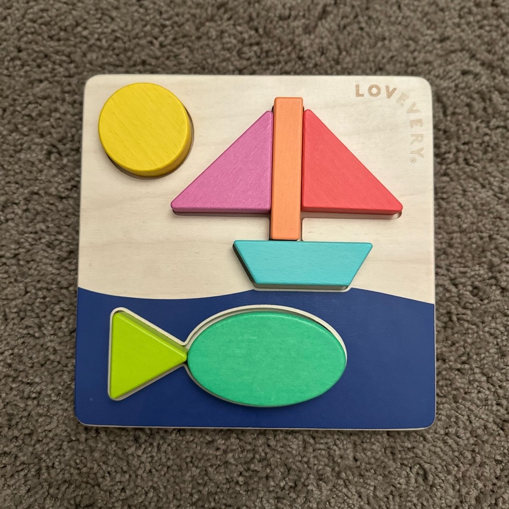 LOVEVERY Double Sided Sunny Day Puzzle